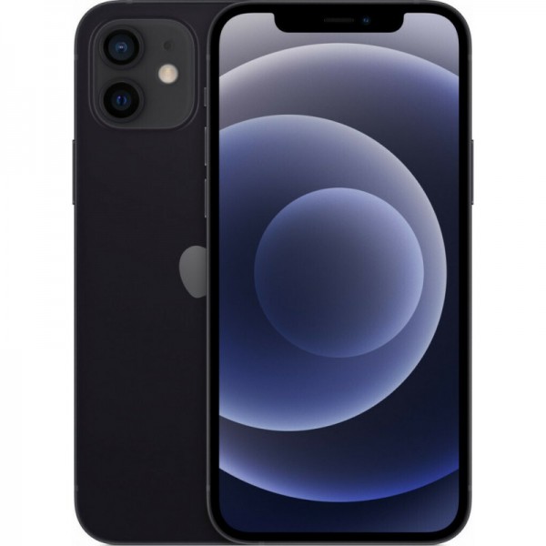 Apple iPhone 12 (4GB/64GB) Black Eκθεσιακό 97% + Battery